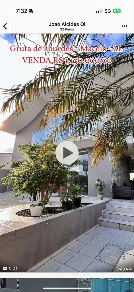 Casa à Venda na Gruta de Lourdes – Maceió/AL | Excelente Opção Residencial